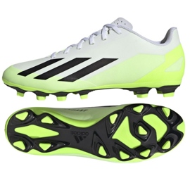 Adidas X Crazyfast.4 FxG M HQ4535 fodboldsko hvid hvid