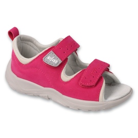 Befado børnesko fuchsia/grå 721P003 lyserød