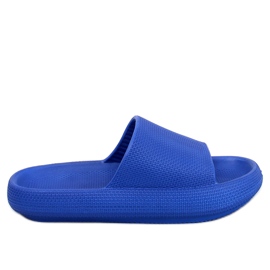 Gummiglas fra Ritter Royal Blue blå