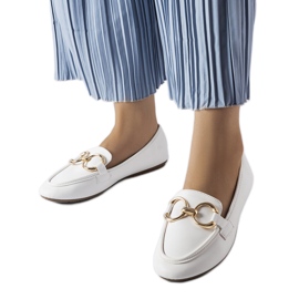 Hvide Couturier loafers til kvinder