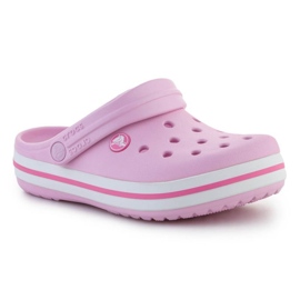 CROCS Crocband Clog K Ballerina Pink 207006-6GD flip-flops lyserød