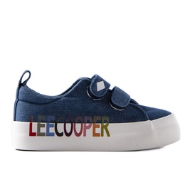 Lee Cooper denim sneakers til børn blå