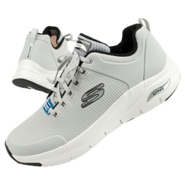 Skechers Arch Fit M 232200-LGBK sportssko grå