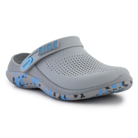 Crocs Literide 360 marmoreret træsko U 207634-0ZU grå