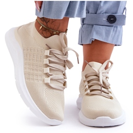 PG1 Klassiske sportssko til kvinder Lys Beige Nickilla