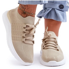 PG1 Klassiske sportssko til kvinder Beige Nickilla