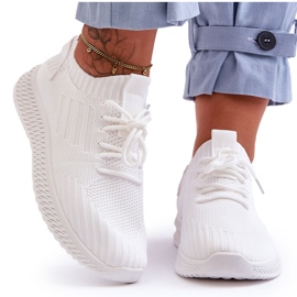PG1 Slip-on tekstilsko til kvinder, hvid Zauna