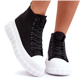PS1 Dame High Top Sneakers Sort Avis