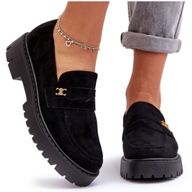 PS1 Ruskindsloafers med sort Esperta-dekoration