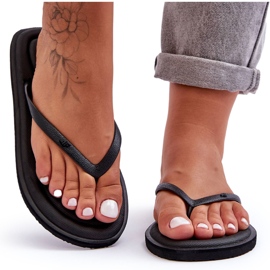 Klassiske flip-flops til kvinder 4F 4FSS23FFLIF067-20S sort