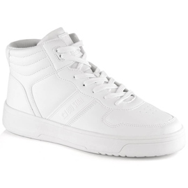 Sportssko sneakers høj ankel hvid Big Star KK274263