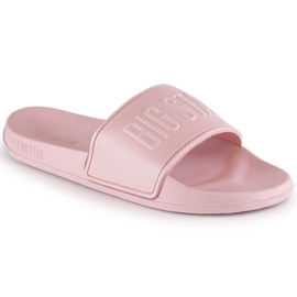 Dame skum hjemmesko lys pink Big Star MM274718 lyserød
