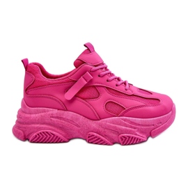 PG1 Chunky Platform Sneakers til kvinder Fuchsia Agnenia lyserød