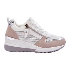 Kvinder Wedge Sneakers Multifarvet Sivan hvid