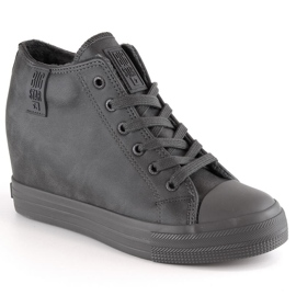 Damesneakers, isoleret grå Big Star MM274005