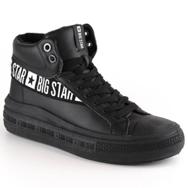 Sportssko isoleret sort Big Star MM274010