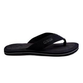 Herre Foam Flip Flops Big Star LL174618 Sort