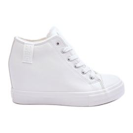 Kvinder Big Star Sneakers i læder MM274002 Hvid