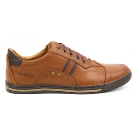 Polbut Herre fritidssko 1801N Axe Camel brun