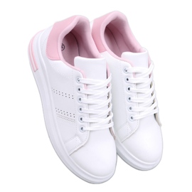 Maes Pink wedge sneakers hvid
