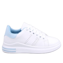 Maes Blue wedge sneakers hvid