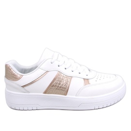 Damesneakers Kline Hvid/Guld