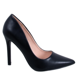 Carra Black stilet pumps sort