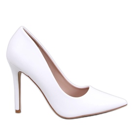 Carra White stilet pumps hvid