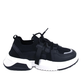 Hartley Black damesneakers sort