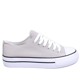 Fargis Grey klassiske sneakers til kvinder grå