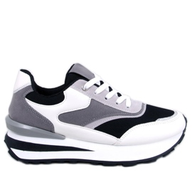Catle Black damesneakers sort