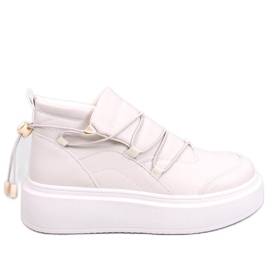 Cooper Beige lukkede sneakers