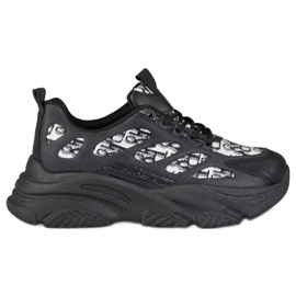Emis sorte sneakers til kvinder