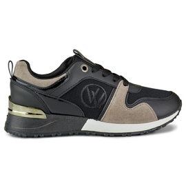 Moderigtige sorte Jersy sneakers