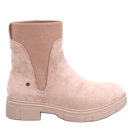 Mead Khaki Chelsea-støvler til kvinder beige