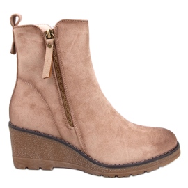 Meyer Beige kilestøvler