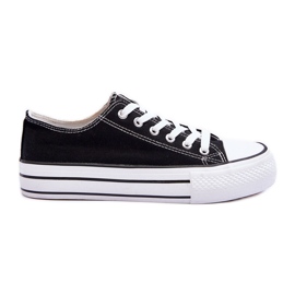 FB3 Klassiske Sneakers med lav platform Sort Jazlyn