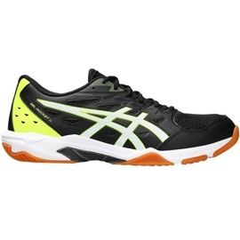 Asics Gel-Rocket 11 M 1071A091 001 volleyballsko flerfarvet sort