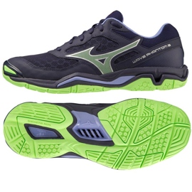 Håndboldsko Mizuno Wave Phantom 3 M X1GA226011 marine blå blå