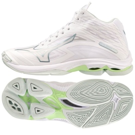 Mizuno Wave Lightning Z7 Mid W V1GC225037 volleyballsko hvid hvid