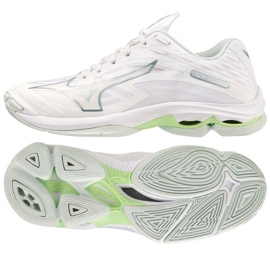 Mizuno Wave Lightning Z7 W V1GC220037 volleyballsko hvid hvid