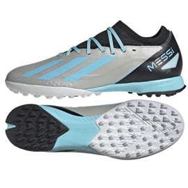 Adidas X Crazyfast Messi.3 Tf M IE4074 fodboldsko sølv