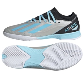 Adidas X Crazyfast Messi.3 In Jr IE4075 fodboldsko sølv