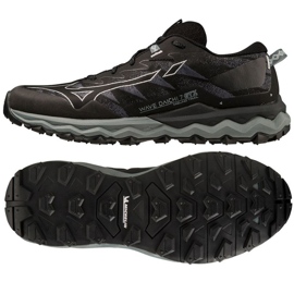 Løbesko Mizuno Wave Daichi 7 Gtx M J1GJ225651 sort