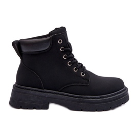 Dame Trapper Boots Warm Black Corbin sort