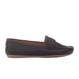 Marco Shoes Loafers med fleksibel sål sort