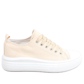 Ebbe Beige sneakers til kvinder