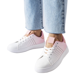 Gordon ombre effekt sneakers hvid