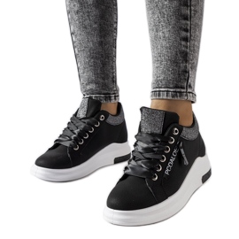 Inna Sorte wedge sneakers fra Birmingham