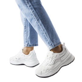Inna Hule hvide sportssneakers